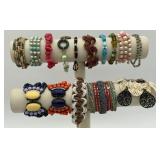 15 vintage bracelets