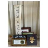 Home decor, Thankful, Happiness is, picture