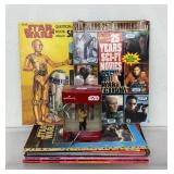 Vintage Star Wars, Hallmark ornament, magazines,