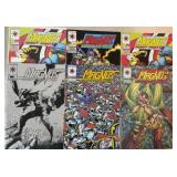 6 Vintage Magnus Comic books, 1992-1993, 4