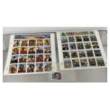 collectible United States postage stamp sheets,