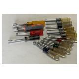 Assorted nut drivers, Craftsmen, HDX, Xcelite,