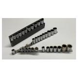 Sockets, standard shallow sockets and universal