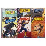 6 Vintage Comic books, 2 Division 13 1993-1994 1