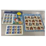 Uncirculated postal stamps, Daffy Duck, Disney