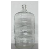 Vintage glass carboy jug, 22 in. tall, 11 in.