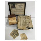 Vintage items, 100 sheets pencil carbon paper,