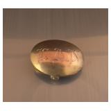 10kt gold engraved EAN clip 3.07g