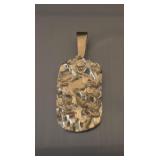 14k gold pendant 2.02g