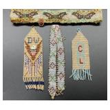 Vintage beaded necklaces and pendants