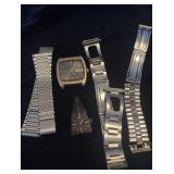 Watch pieces, Picard 17 jewel watch face, seiko