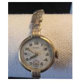 10k Gold filled Gotham watch stonewall USA, broke