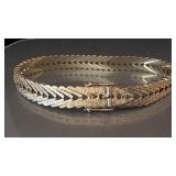 14k (585) gold bracelet Jo. K, 16.99g