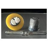 Sterling Silver Victorian Bar Pin 2.89g, Sterling