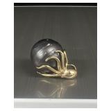 Tahitian Pearl 14kt gold Octopus Pendant 15.2mm