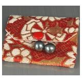 2 loose black cultured Tahitian pearls approx