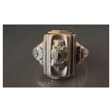 10k gold 1958 Caro class ring Terry Berry LLS