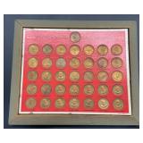 Presidential Hall Of Fame coin collection. 1968