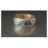 14 K gold Hawaiian band ESE 6.99G size 9