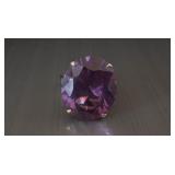 14k gold & amethyst ring 6.1g size 5.5