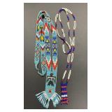 2 Beaded necklaces