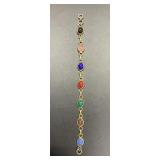 Vintage Scarab beetle bracelet