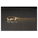 14k gold tie clip 3.88g