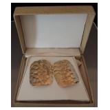 14k gold earrings Nabco 1.91g