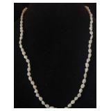 Baroque pearl necklace