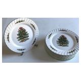 10 vintage Christmas Village Christmas tree