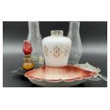 Vintage Mid Century Gold Atomic Eyes Glass