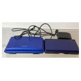 Nintendo DS with charger, powers on minimal