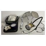 Automotive tools and parts, motorcycle mirrors,