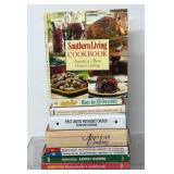 9 books, 7 cookbooks, Southern Living, Family