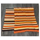 2 Afghans, largest is 58 inches long x 40 inches