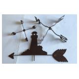 3 Weathervanes, Lighthouse Nautical Weathervane,