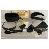 2 pairs of glasses, Body Specs Sunglasses and