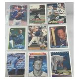 9 George Brett baseball cards