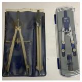 Helix Precision Thumbwheel Compass, vintage