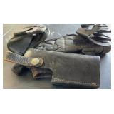 Vintage Uncle Mikes sidekick gun holster, has