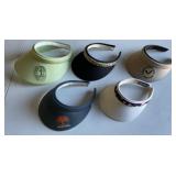5 golf Sun Visors, Robert Trent Jones Golf Club,