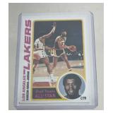 1978 Topps basketball card Kareem