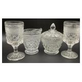 Vintage Anchor Hocking Wexford creamer pitcher,