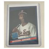 Michael Jordan rated Rookie baseball card