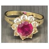 14K Gold ring size 7.25, 3.53 grams