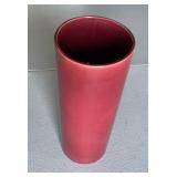 cylindrical ceramic planter, 4 x 4 x 10.5 in