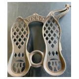 Antique cast-iron treadle sewing machine