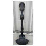 Vintage Royal cast metal ladle wall planter,