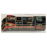 Vintage Overland Express 3250 tin lithograph toy