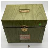 Vintage Ballonoff Porta-File box, 12.5 x 9 x 10